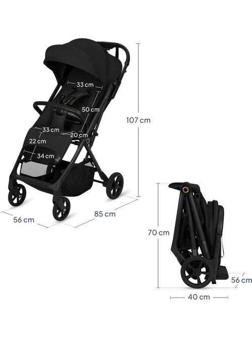 Poussette tout terrain LIONELO Tansi - Roues GravelTech - Amortissements - Légère - Pliage à une mai - Kiabi Poussette tout terrain LIONELO Tansi - Roues GravelTech - Amortissements - Légère - Pliage à une mai - Kiabi