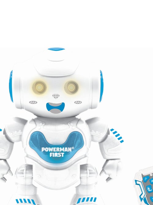 Powerman® first stem robot, dance, music, demo incl. Afstandsbediening - Kiabi Powerman® first stem robot, dance, music, demo incl. Afstandsbediening - Kiabi