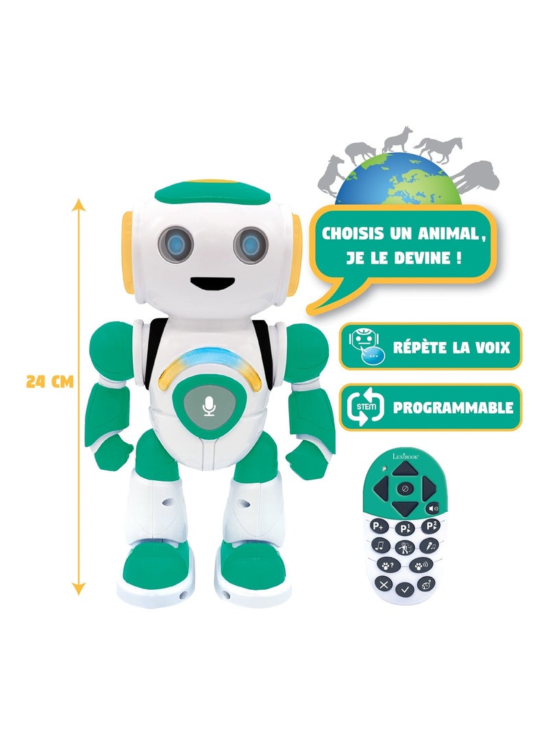 Powerman jr. Robot programmable (français) Bleu - Kiabi