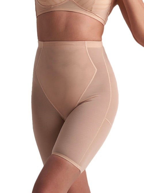 Powermesh shapewear short met hoge taille - Kiabi Powermesh shapewear short met hoge taille - Kiabi