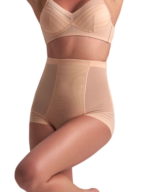Powermesh ultra hoge taille shapewear slip - Kiabi Powermesh ultra hoge taille shapewear slip - Kiabi