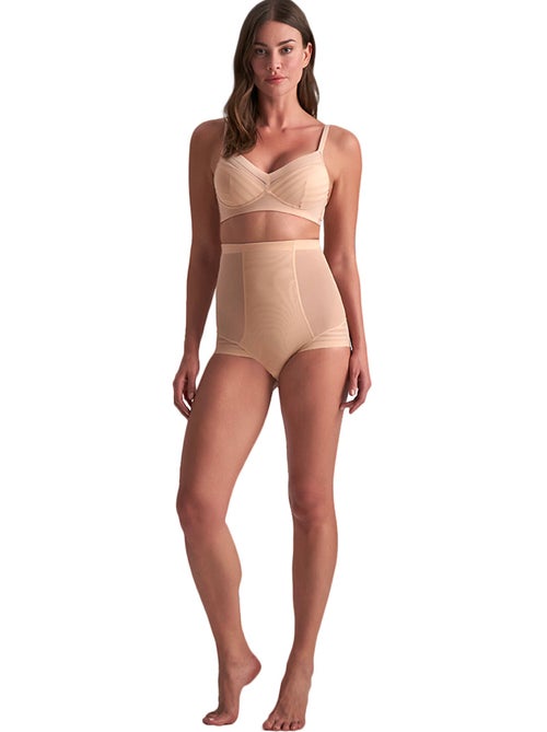 Powermesh ultra hoge taille shapewear slip - Kiabi Powermesh ultra hoge taille shapewear slip - Kiabi