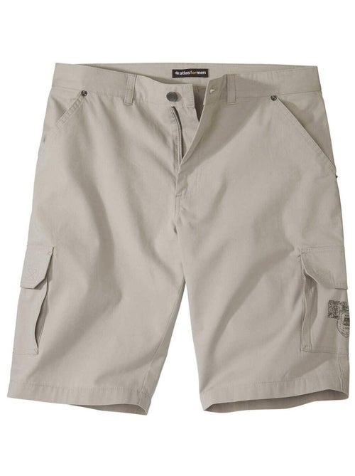 Praktische cargo-bermuda van canvas - ATLAS FOR MEN - Kiabi Praktische cargo-bermuda van canvas - ATLAS FOR MEN - Kiabi