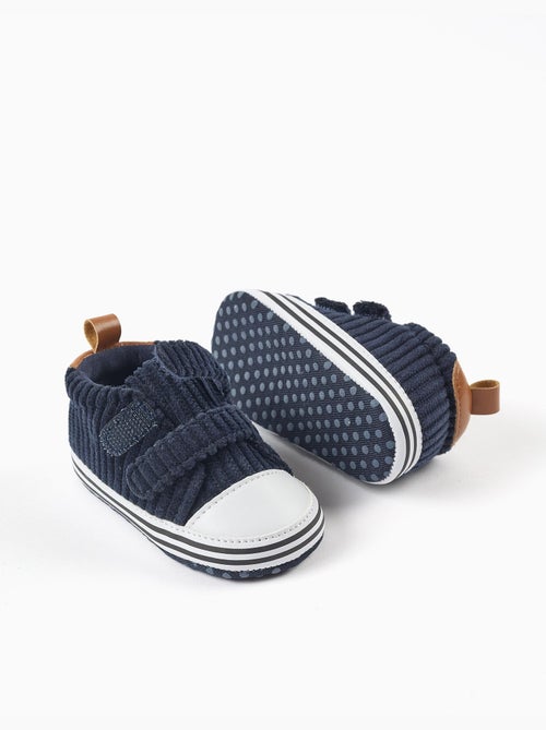 Pre-walker corduroy trainers - Kiabi