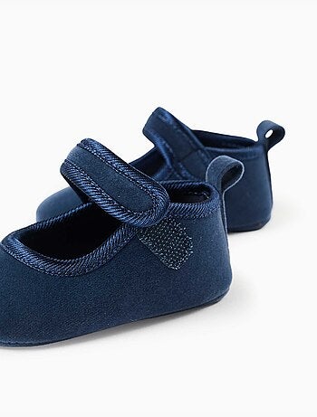 Pre-walker fluwelen ballerina schoenen