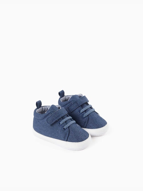 Pre-walker sneakers met elastische veters - Kiabi
