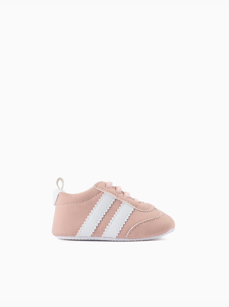 Pre-walker sneakers met strepen Multicolor - Kiabi