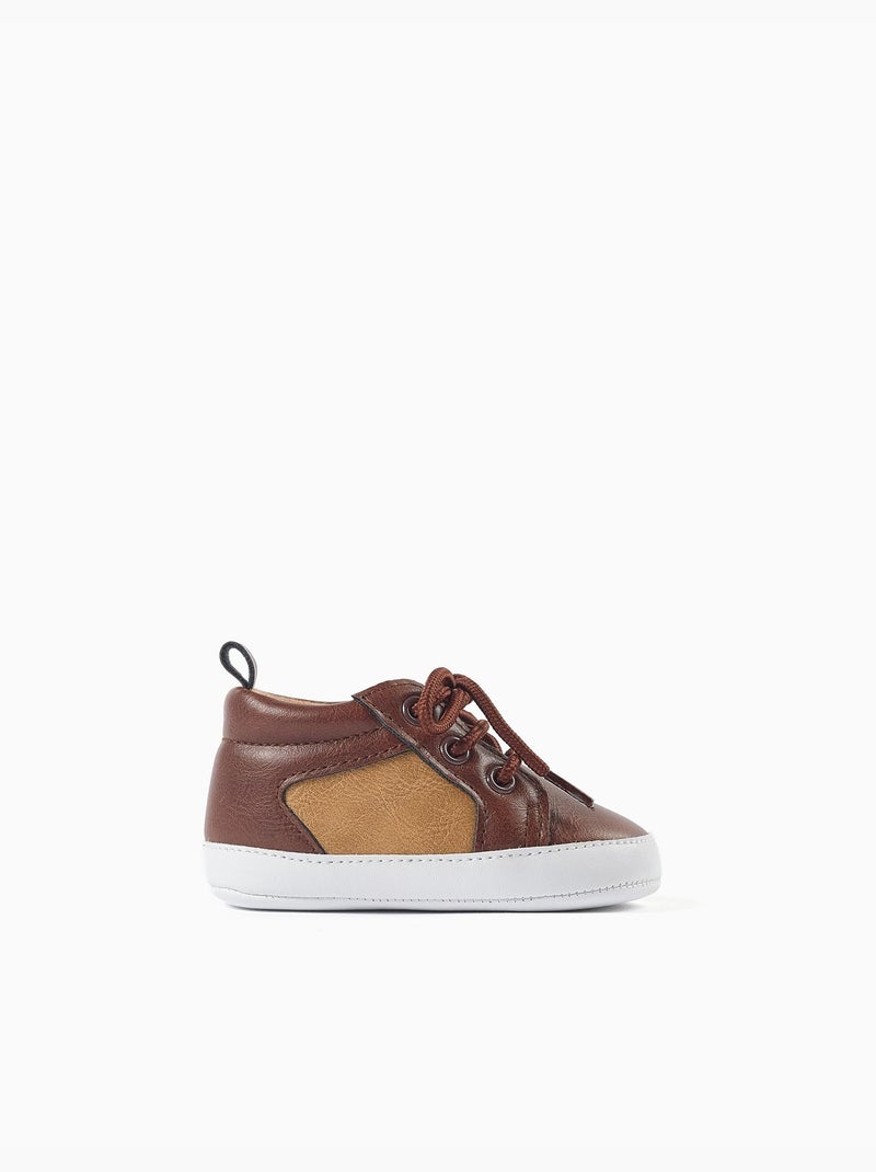 Pre-walker trainers met veters Multicolor - Kiabi