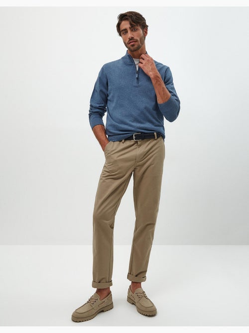 Premium 'Slim fit' chinobroek, MO Fashion - Kiabi Premium 'Slim fit' chinobroek, MO Fashion - Kiabi