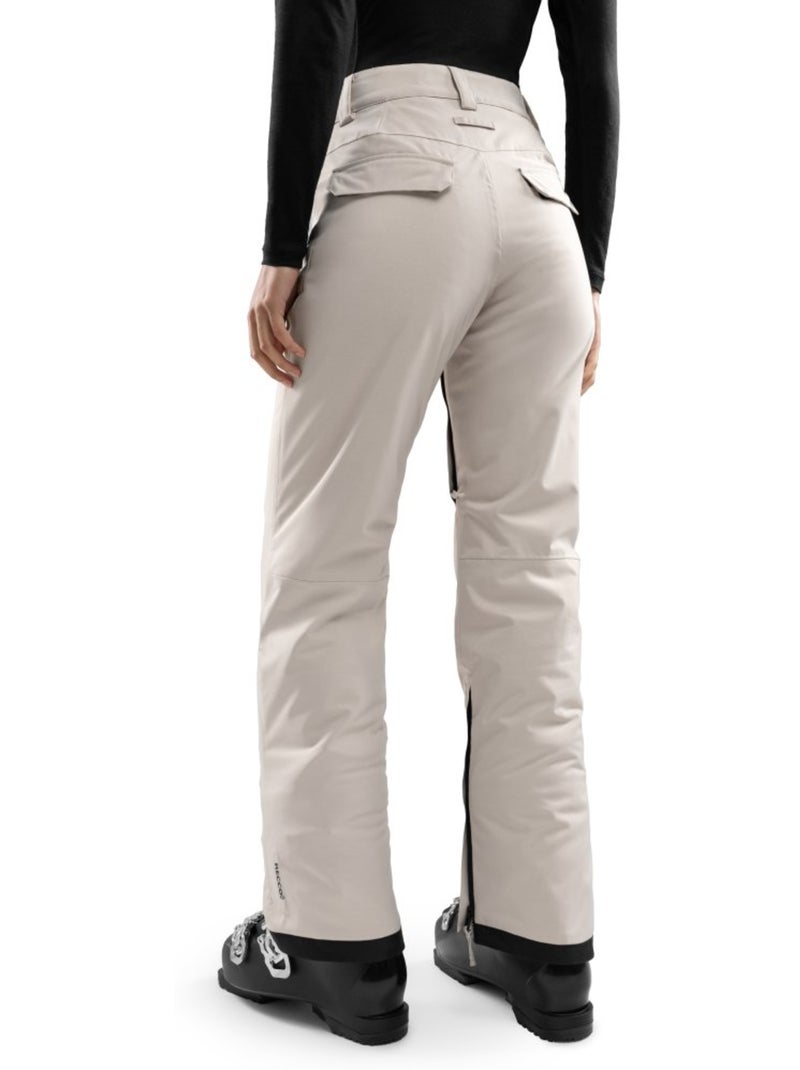 Premium snowboard broek dames Beige - Kiabi
