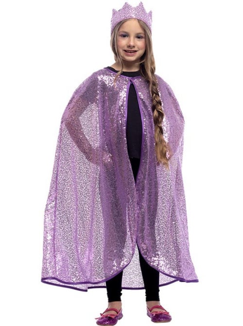 Prinsessen Glitterset: Cape en Kroon - Kiabi