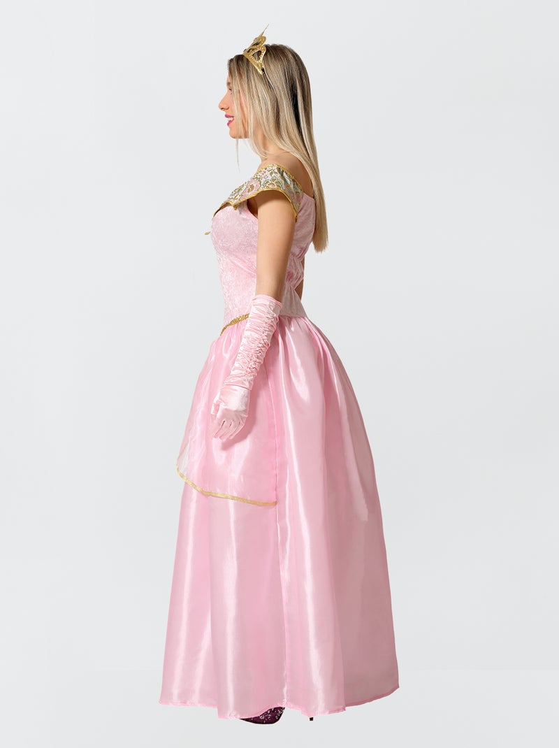 Prinsessenjurk - Verkleedkleding roze - Kiabi