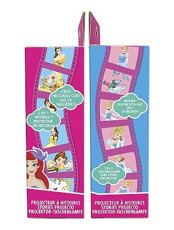 Projecteur à histoires et lampe torche disney princesses