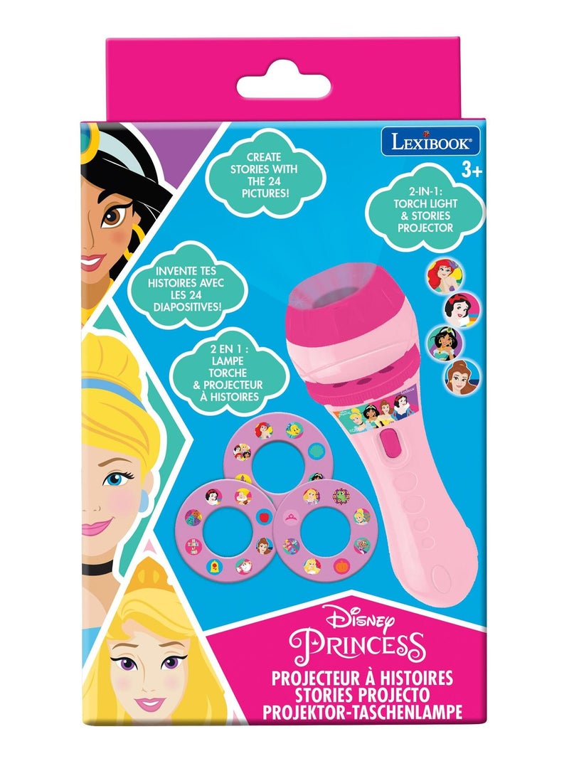 Projecteur à histoires et lampe torche disney princesses Rose - Kiabi