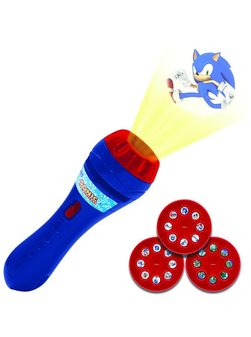 Projecteur à histoires et lampe torche sonic - Kiabi Projecteur à histoires et lampe torche sonic - Kiabi