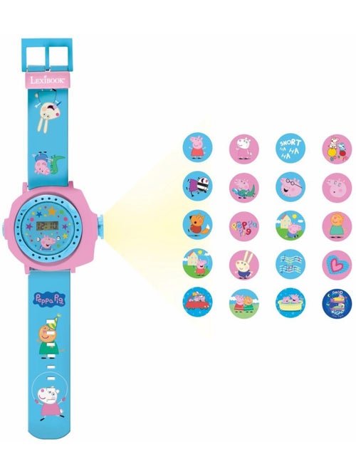 Projectiehorloge peppa pig - Kiabi Projectiehorloge peppa pig - Kiabi