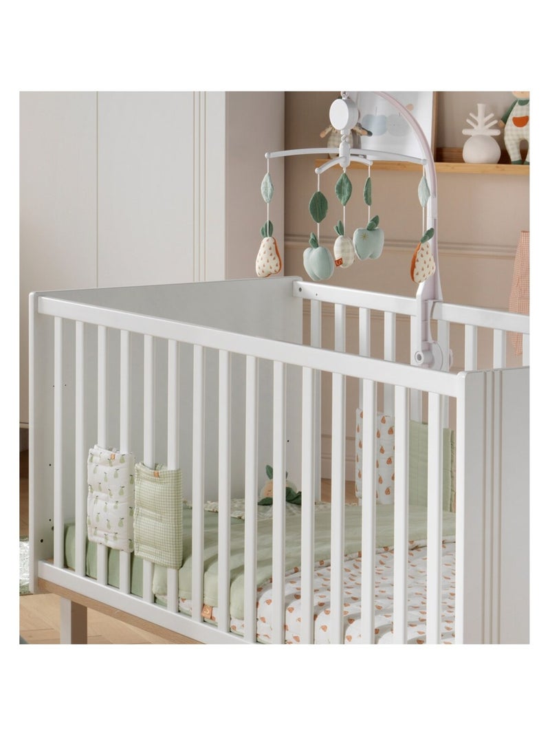 Protections de barreaux de lit coton - sauthon Vert tilleul - Kiabi