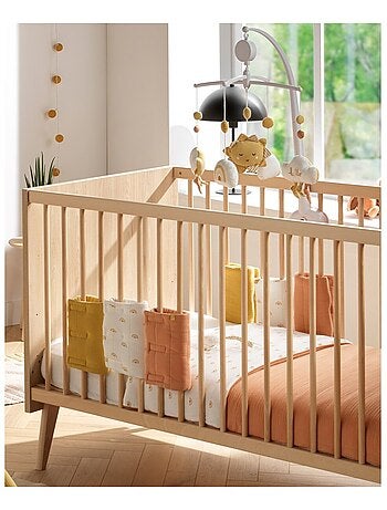 Protections de barreaux de lit en coton - sauthon