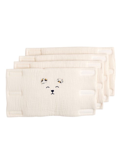 Protections de barreaux de lit en gaze de coton - sauthon - Kiabi