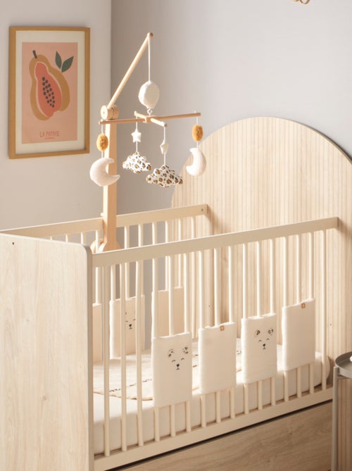 Protections de barreaux de lit en gaze de coton - sauthon - Kiabi