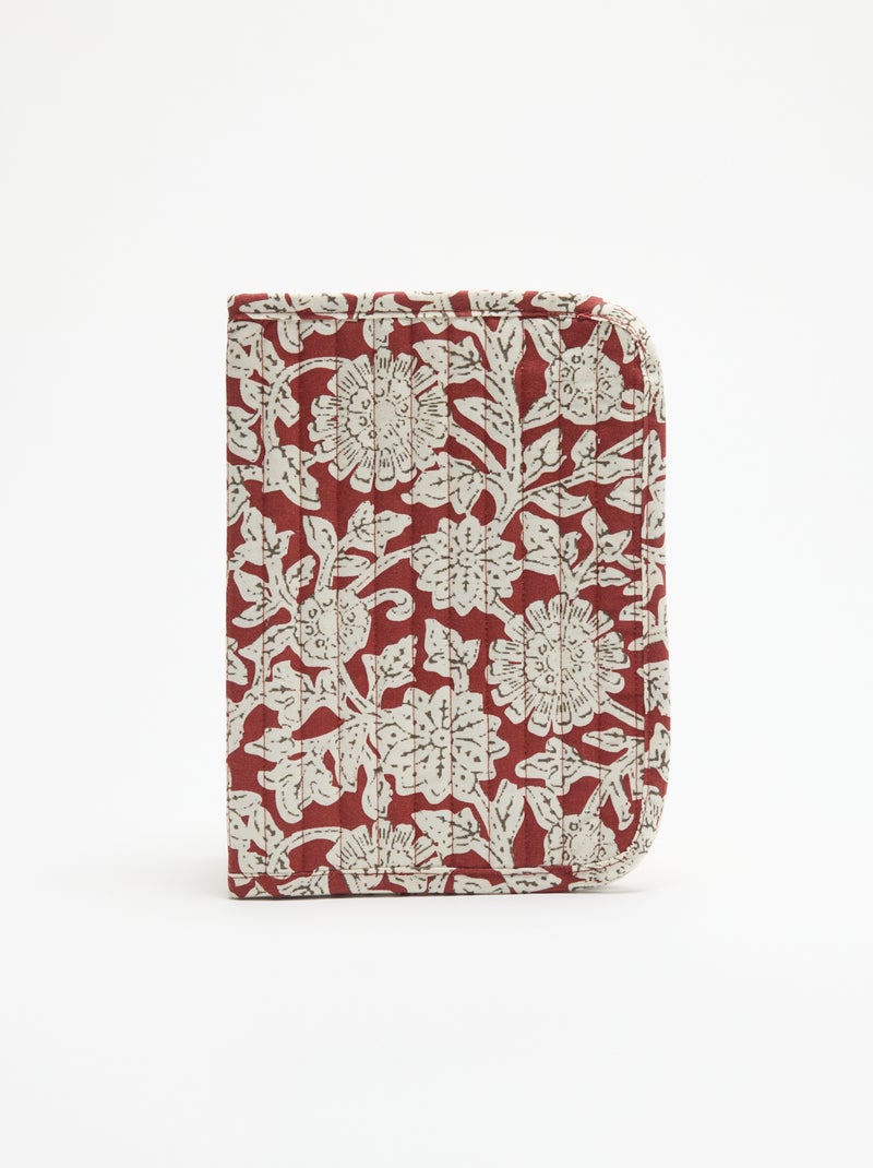 Protège cahier - Kiabi Home Rouge - Kiabi