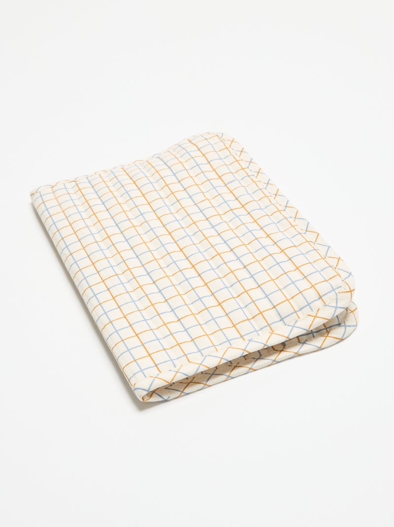 Protège cahier Beige - Kiabi
