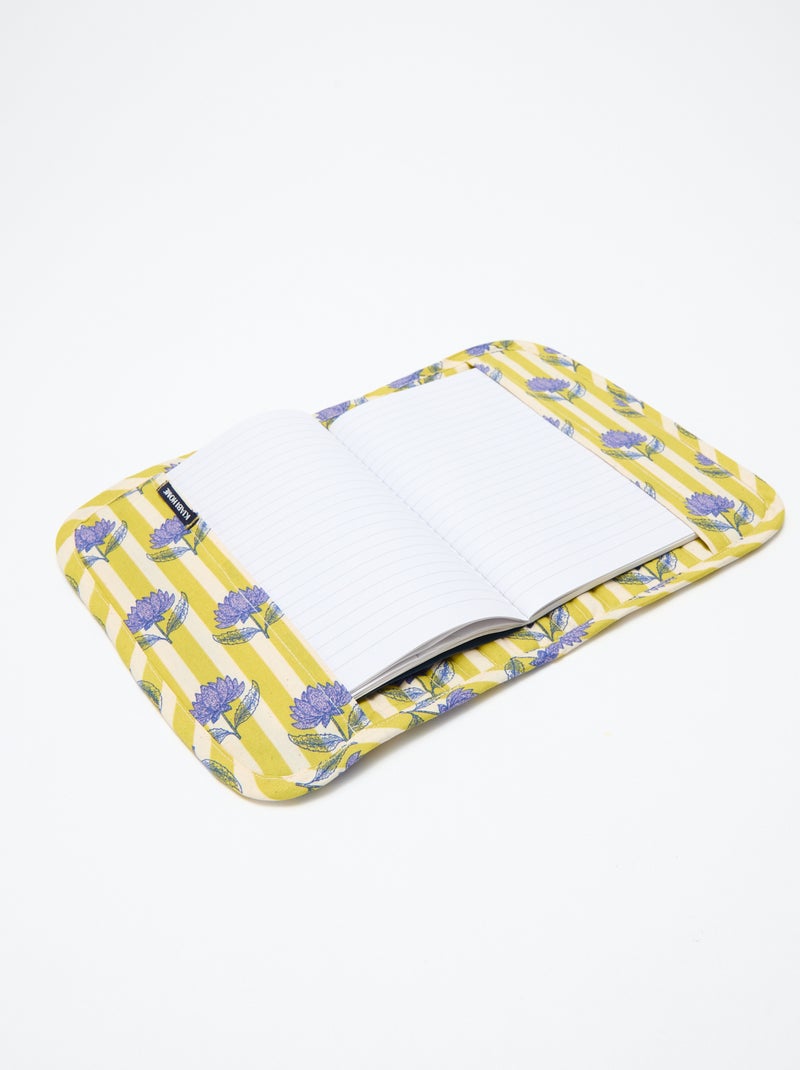 Protège cahier Jaune - Kiabi
