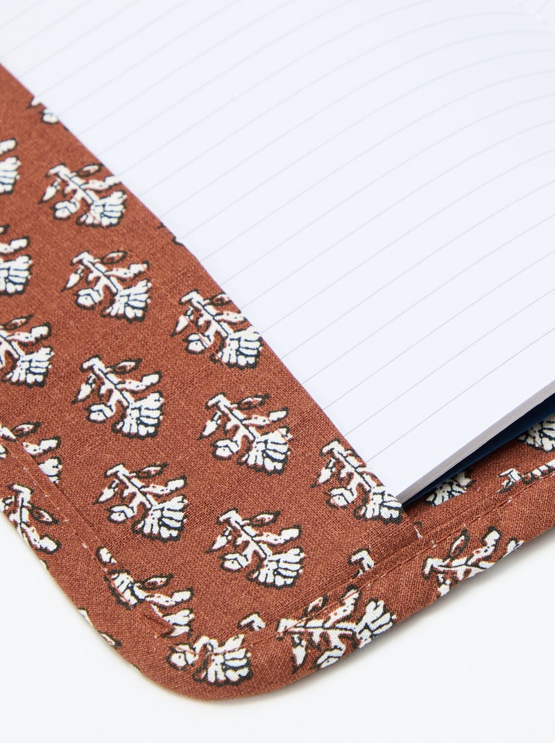 Protège cahier matelassé - Kiabi Home Marron - Kiabi