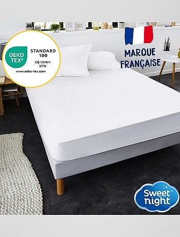 Protège matelas Coton Imperméable et Anti Acariens