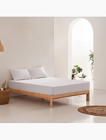Protège-matelas imperméable en éponge pour lit bébé, 100 % coton, ajustable - Gamusi.