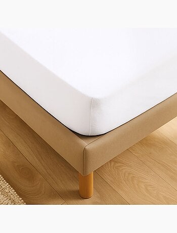 Protège matelas imperméable face éponge anti acarien