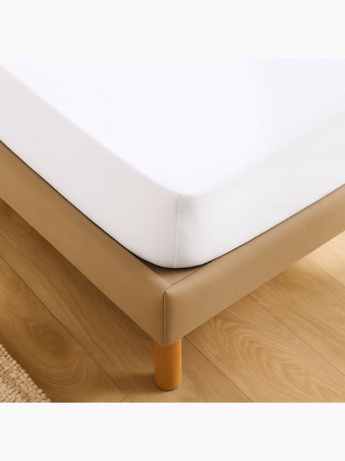 Protège matelas imperméable face éponge anti acarien - Kiabi Protège matelas imperméable face éponge anti acarien - Kiabi