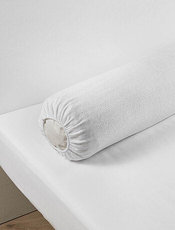 Protège traversin molleton 100% coton