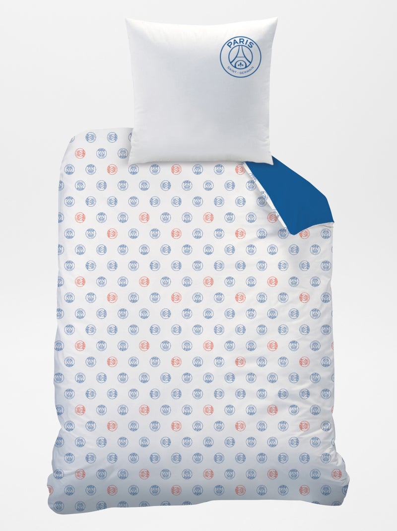 PSG-dekbedset - 1-persoonsbed BLAUW - Kiabi
