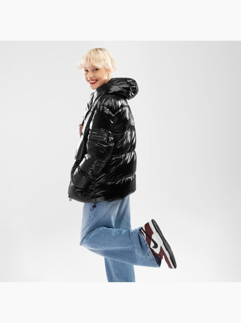 Puffer jack dames Zwart - Kiabi
