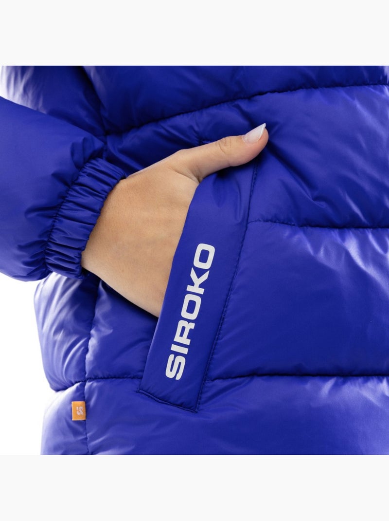 Pufferjas dames Blauw - Kiabi