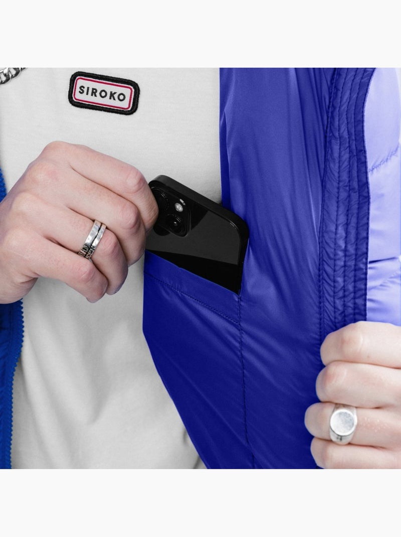 Pufferjas heren Blauw - Kiabi