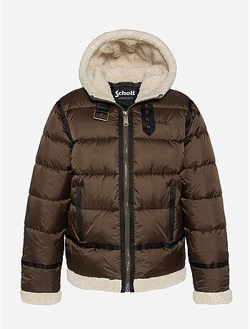 Puffjack met capuchon - schott