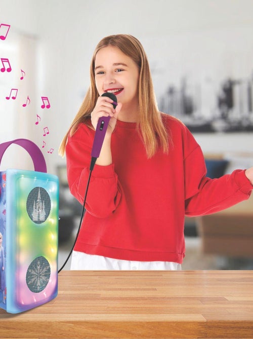 Puissante enceinte bluetooth lumineuse la reine des neiges avec micro - Kiabi Puissante enceinte bluetooth lumineuse la reine des neiges avec micro - Kiabi