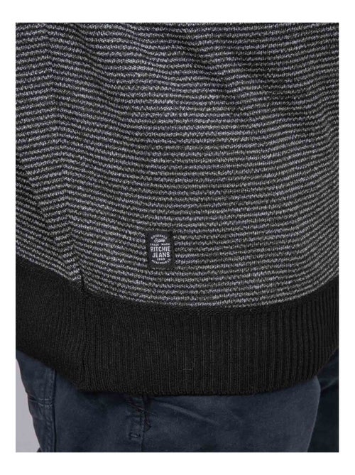 Pul col bouton latojack - Kiabi Pul col bouton latojack - Kiabi