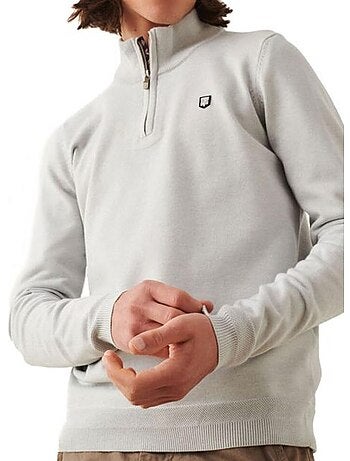 Pull 1/4 Zip Homme Teddy Smith