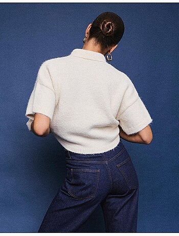 Pull à col polo, mo fashion