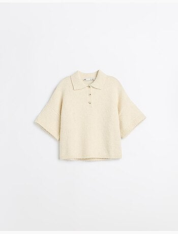 Pull à col polo, mo fashion