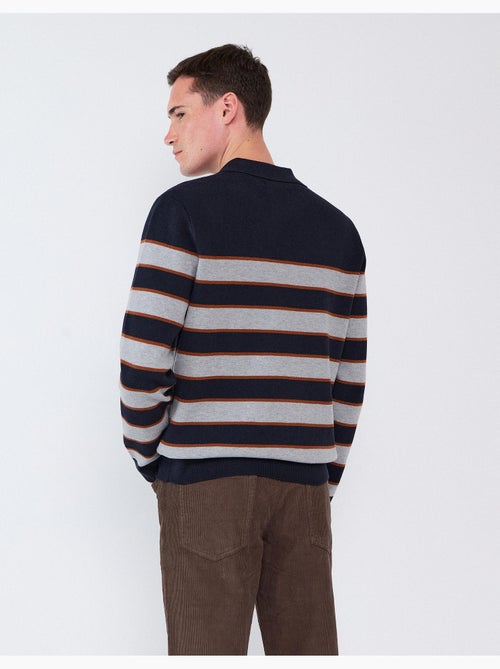Pull à col polo, mo fashion - Kiabi