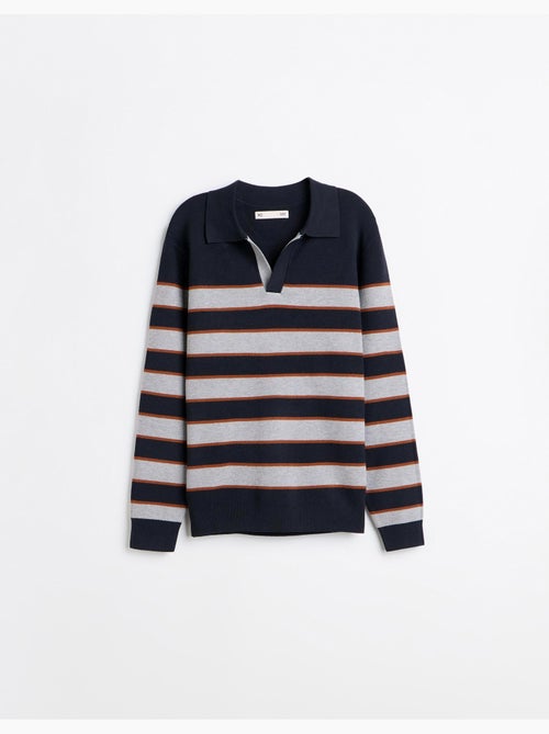 Pull à col polo, mo fashion - Kiabi