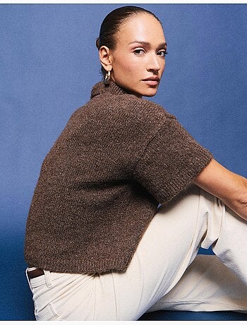 Pull à col polo, mo fashion