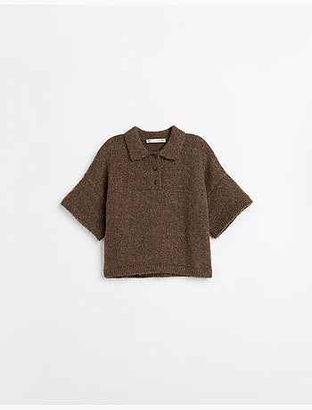 Pull à col polo, mo fashion