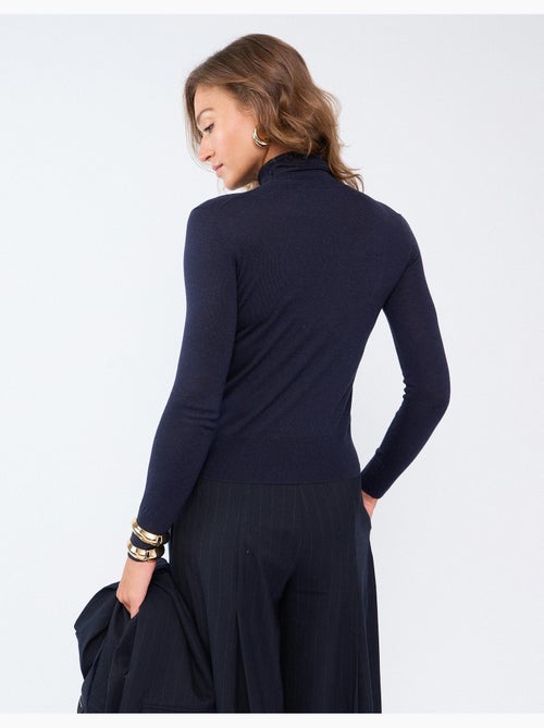 Pull à col roulé avec cachemire, mo fashion - Kiabi Pull à col roulé avec cachemire, mo fashion - Kiabi