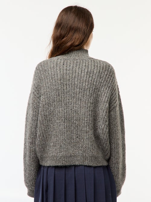 Pull à grosse maille - Kiabi