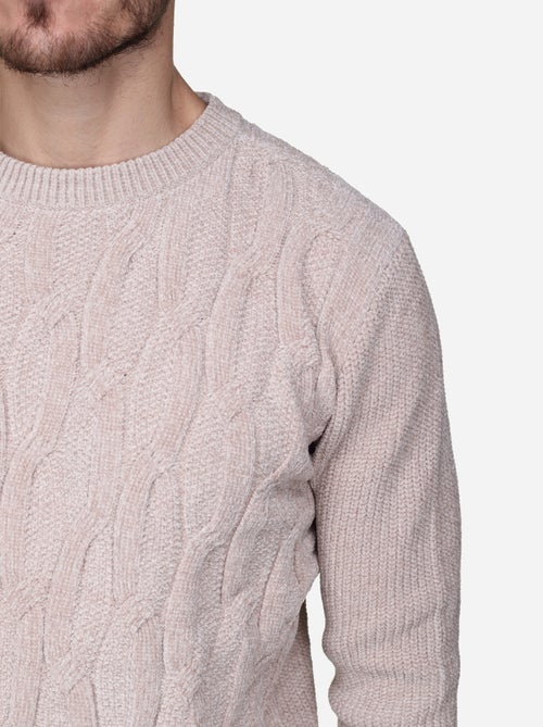 Pull à maille torsadée - Kenzarro - Kiabi